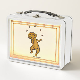 Caja para almuerzo de ardilla haciendo malabares f