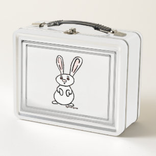 Caja para almuerzo de Bunny figdewdrops