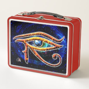 Caja Para Almuerzo De Metal Ojo De Horus