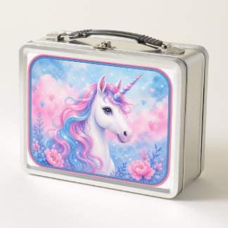 Caja para almuerzo de Unicornio Soñador