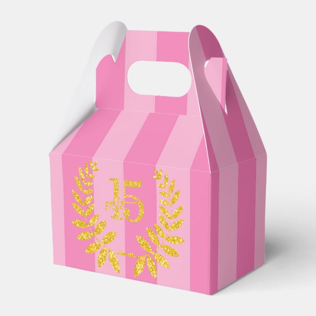 Caja  para recuerdo de 15 años (Front Side)