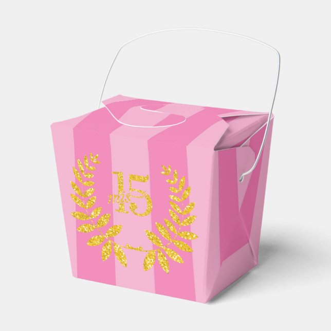 Caja  para recuerdo de 15 años (Front Side)