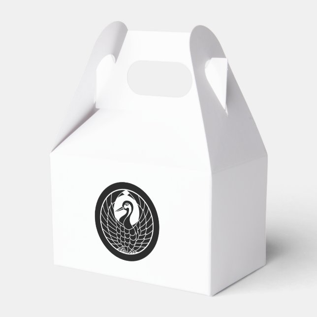 CAJA PARA REGALOS 丸に鶴の丸 (Front Side)