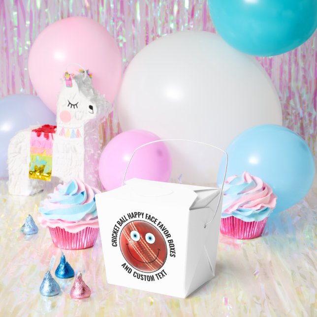 Caja Para Regalos 10 Personalizados del partido temático del críquet (Fiesta)