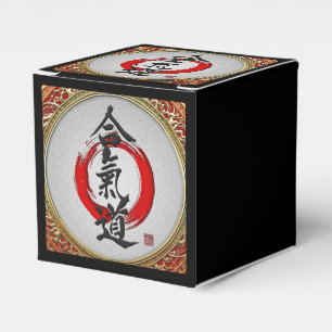 Caja Para Regalos [210] Caligrafía japonesa - Aikido