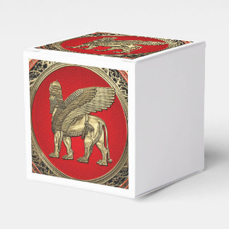 Caja Para Regalos [210] León alado asirio - Lámparas de oro