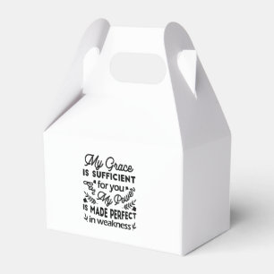 Caja Para Regalos 2 Corintios 12:9 – Mi Gracia es Suficiente Arte
