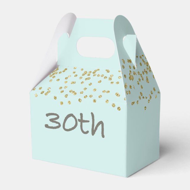 Caja Para Regalos 30.º Confetti (Front Side)