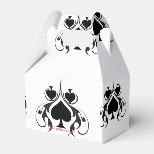 Caja Para Regalos 3 Black Spades Tribal Thunder_Cove 