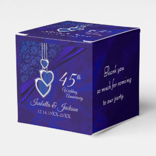 Caja Para Regalos 45/65 Aniversario del Boda de Sapphire