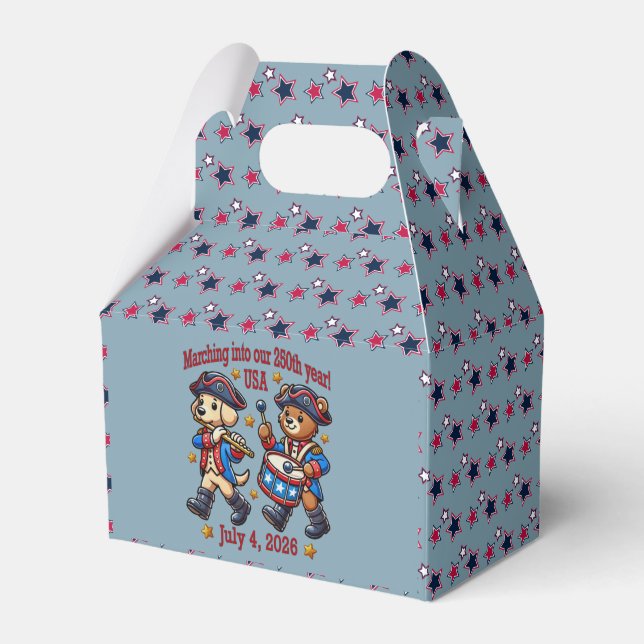 Caja Para Regalos 4 de julio 2014: 250 Aniversario Semiquincentenari (Front Side)