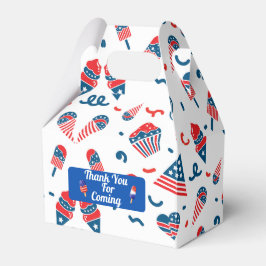 Caja Para Regalos 4 De Julio Gracias