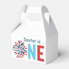 Caja Para Regalos 4 de julio, primer cumpleaños