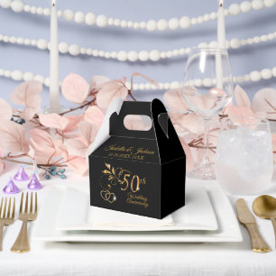 Caja Para Regalos 50.º Aniversario del Boda de Oro
