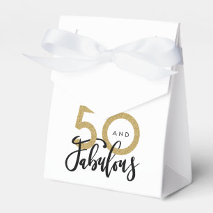 Caja Para Regalos 50 y fabuloso cumpleaños 
