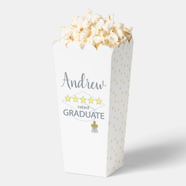 Caja Para Regalos 5 Estrellas Graduadas Popcorn (apareció)