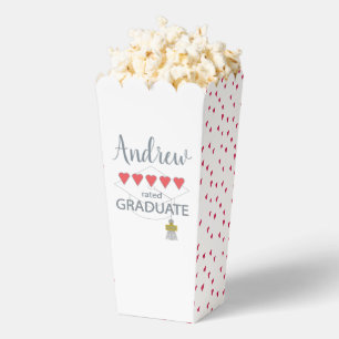Caja Para Regalos 5 Graduado Cardíaco Popcorn