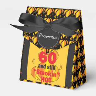 Caja Para Regalos 60 y aún ahumado caliente 60 cumpleaños
