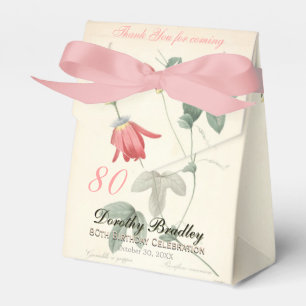 Caja Para Regalos 80.o El personalizado de la pasionaria del