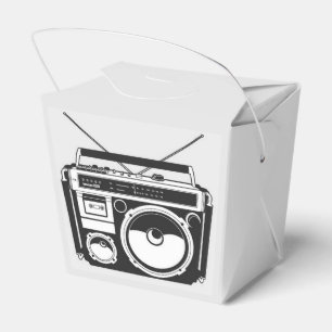 Caja Para Regalos 80s Boombox