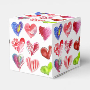 Caja Para Regalos 9 Love Hearts Paper Box