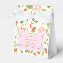 Caja Para Regalos A berry sweet girl is on the way Baby Shower
