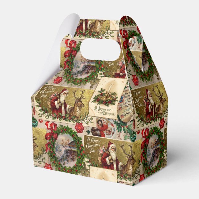 Caja Para Regalos A Happy Christmas Tide (Front Side)