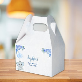 Caja Para Regalos A Little Peanut is on the Way, Baby Shower Boy