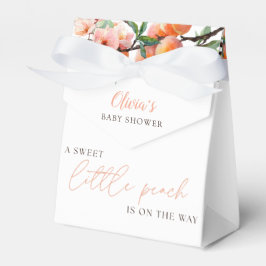 Caja Para Regalos A Sweet Little Peach Baby Shower