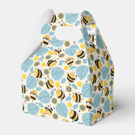 Caja Para Regalos Abeja de miel y girasoles