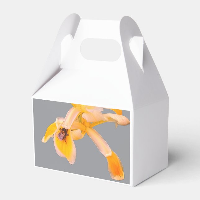 Caja Para Regalos Abeja en una flor amarilla (Front Side)