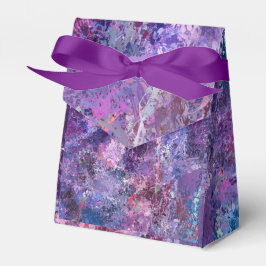 Caja Para Regalos Abstracción violeta