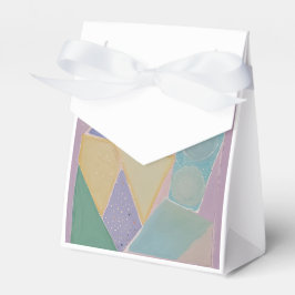 Caja Para Regalos Abstracciones Serenas: Un Sueño en Pastel