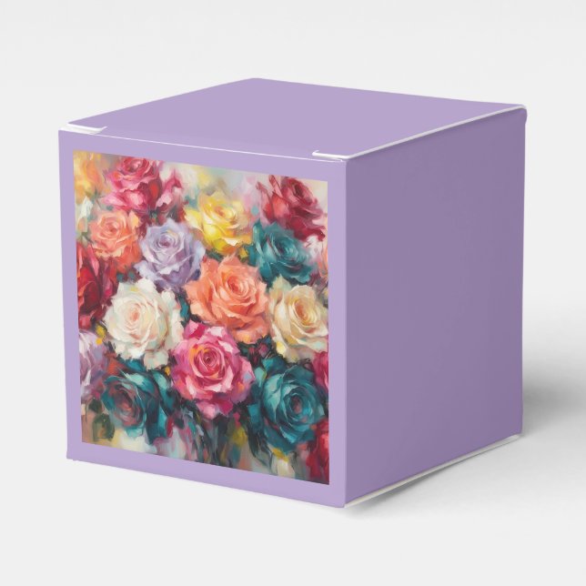 Caja Para Regalos Abstracto (Costado Anverso)