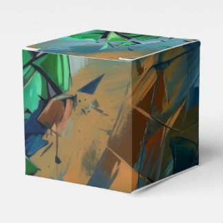 Caja Para Regalos Abstracto
