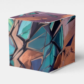 Caja Para Regalos Abstracto