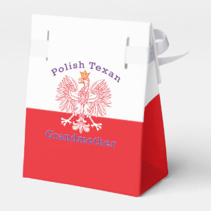 Caja Para Regalos Abuela del águila texana polaca
