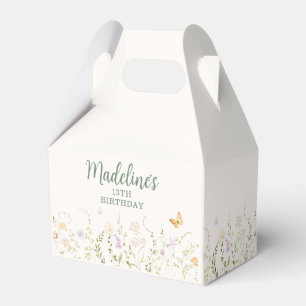 Caja Para Regalos Abundantes Fiestas del Jardín Floral