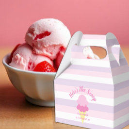 Caja Para Regalos Acá está el cumpleaños del verano del Crema de Hie