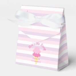 Caja Para Regalos Acá está el cumpleaños del verano del Crema de Hie