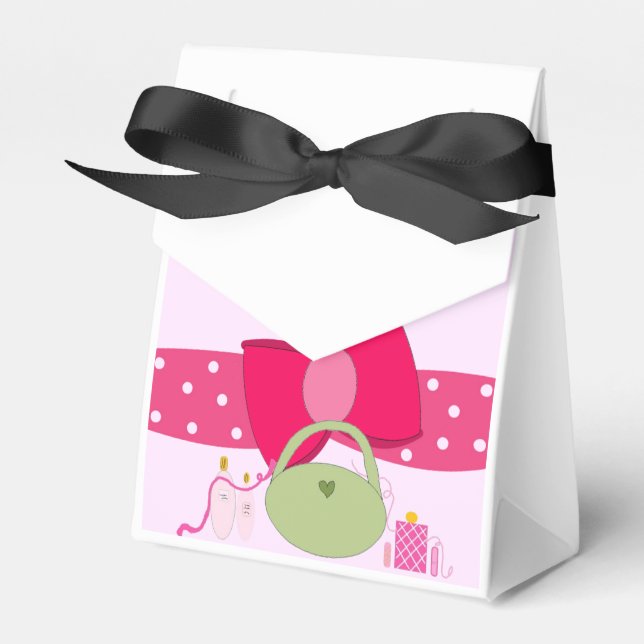 Caja Para Regalos Accesorios para fiesta de spa (Front Side)