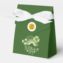 Caja Para Regalos Acuarela Arcoíris Día de San Patricio Promocional