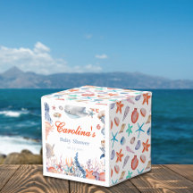 acuarela bajo la ducha de bebé