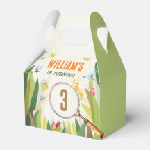 Acuarela Bug Insect Boy Cumpleaños