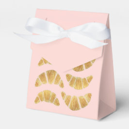 Caja Para Regalos Acuarela de Croissant Rosa