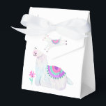 Caja Para Regalos Acuarela Llama Kids Birthday Fiesta<br><div class="desc">La fiesta de cumpleaños de Llama Cute saca personalizable a los detalles de tu evento.</div>