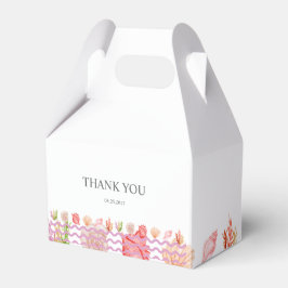 Caja Para Regalos Acuarela moderna de playa de verano