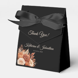 Caja Para Regalos Acuarela Otoño Elegancia-Boda Gracias-