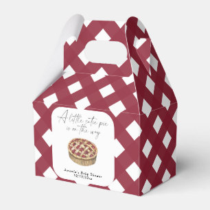Caja Para Regalos Acuarela pequeña tarta de bebé