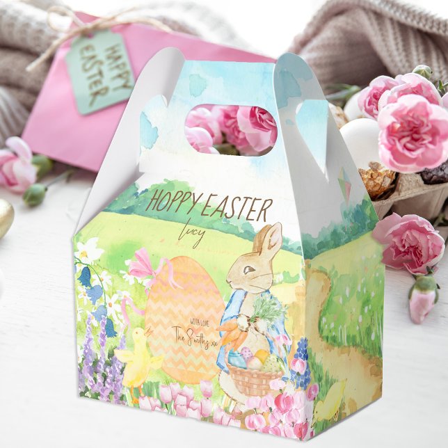 Caja Para Regalos Acuarela Peter the Rabbit Easter Egt Hunt Brunch (Subido por el creador)